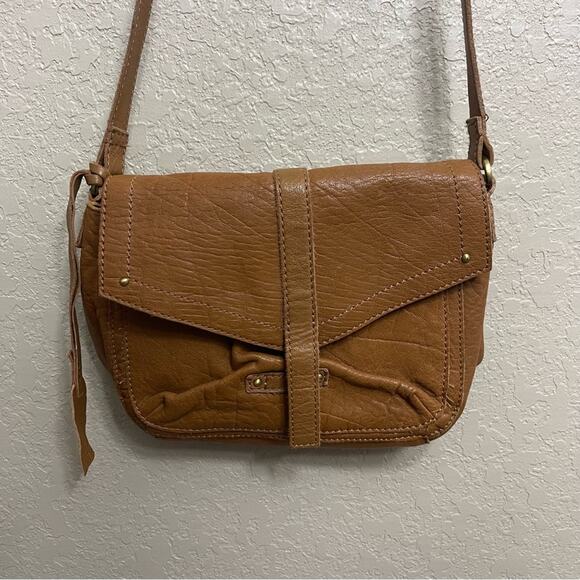 Shiraleah Chicago Tan Purse leather crossbody bag - Picture 6 of 14
